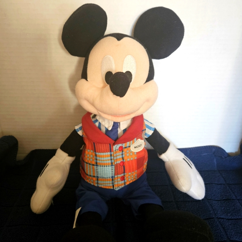 Cast Member "Mickey Mouse" Plush 14” Disneyland